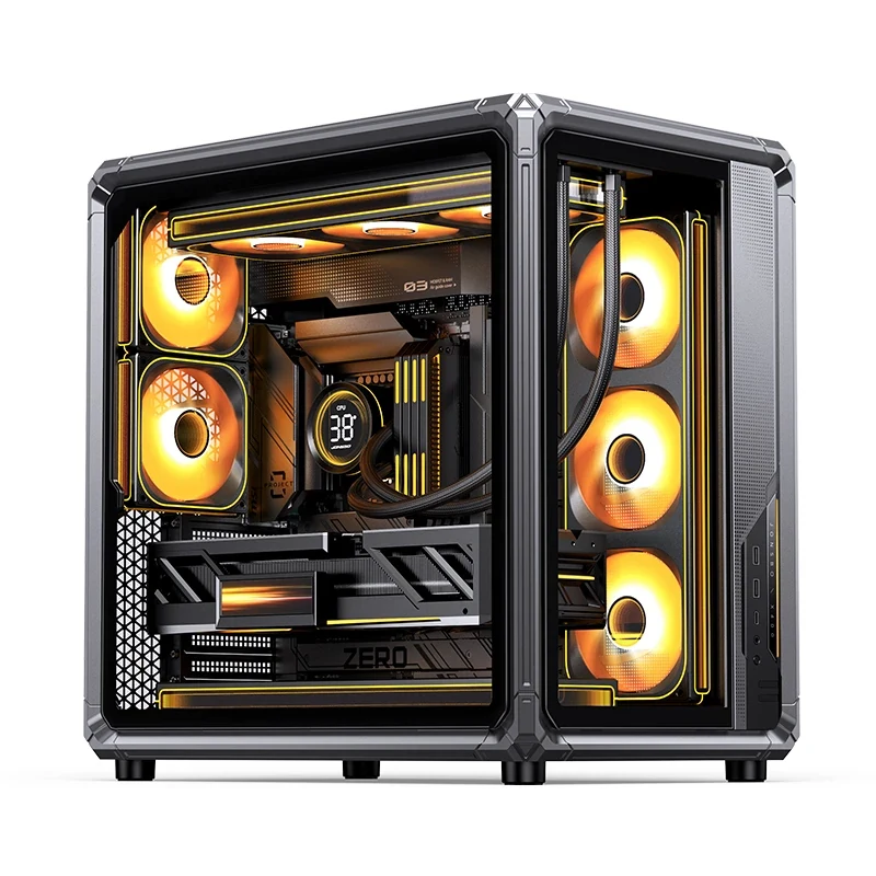 Vỏ Case PC Jonsbo X400 PRO Gray - ATX - Xám - NEW