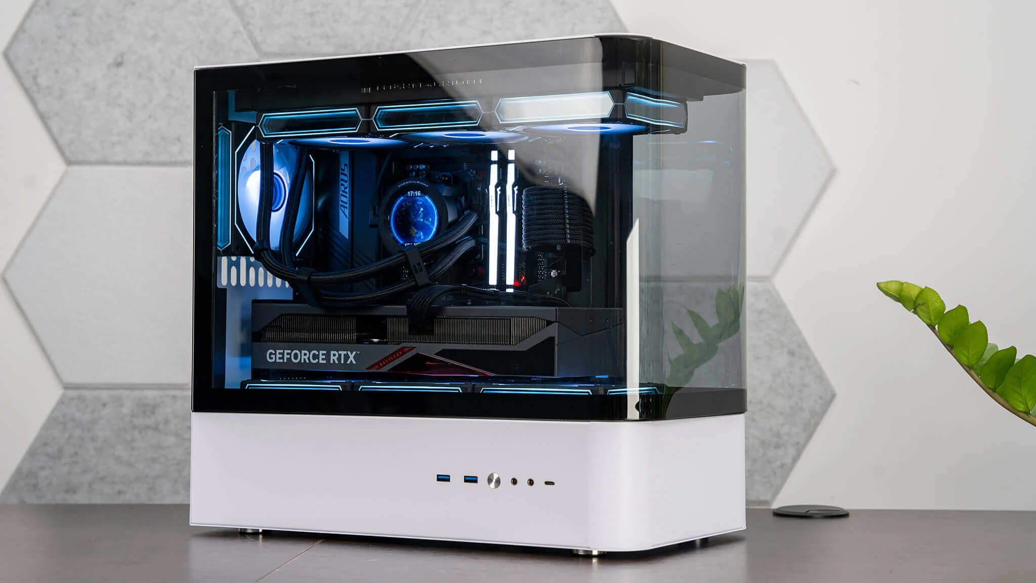 Vỏ Case PC Jonsbo X400 White - ATX - Trắng - NEW