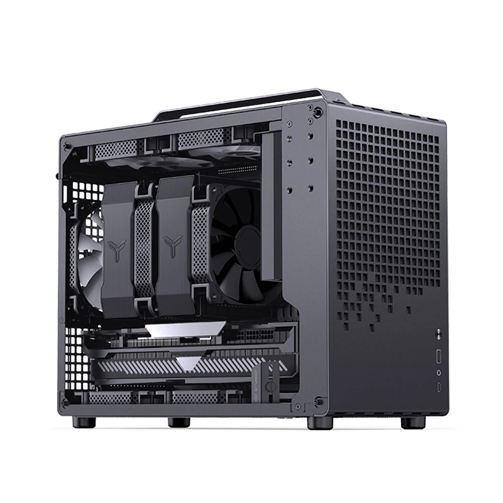 Vỏ Case PC Jonsbo Z20 Black - M-ATX - Đen - NEW