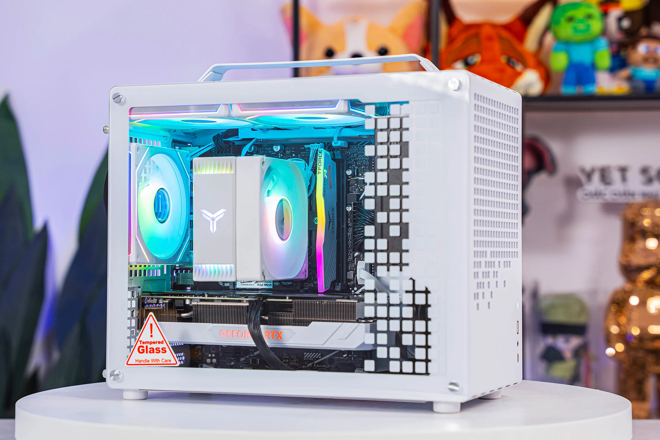 Vỏ Case PC Jonsbo Z20 White - M-ATX - Trắng - NEW