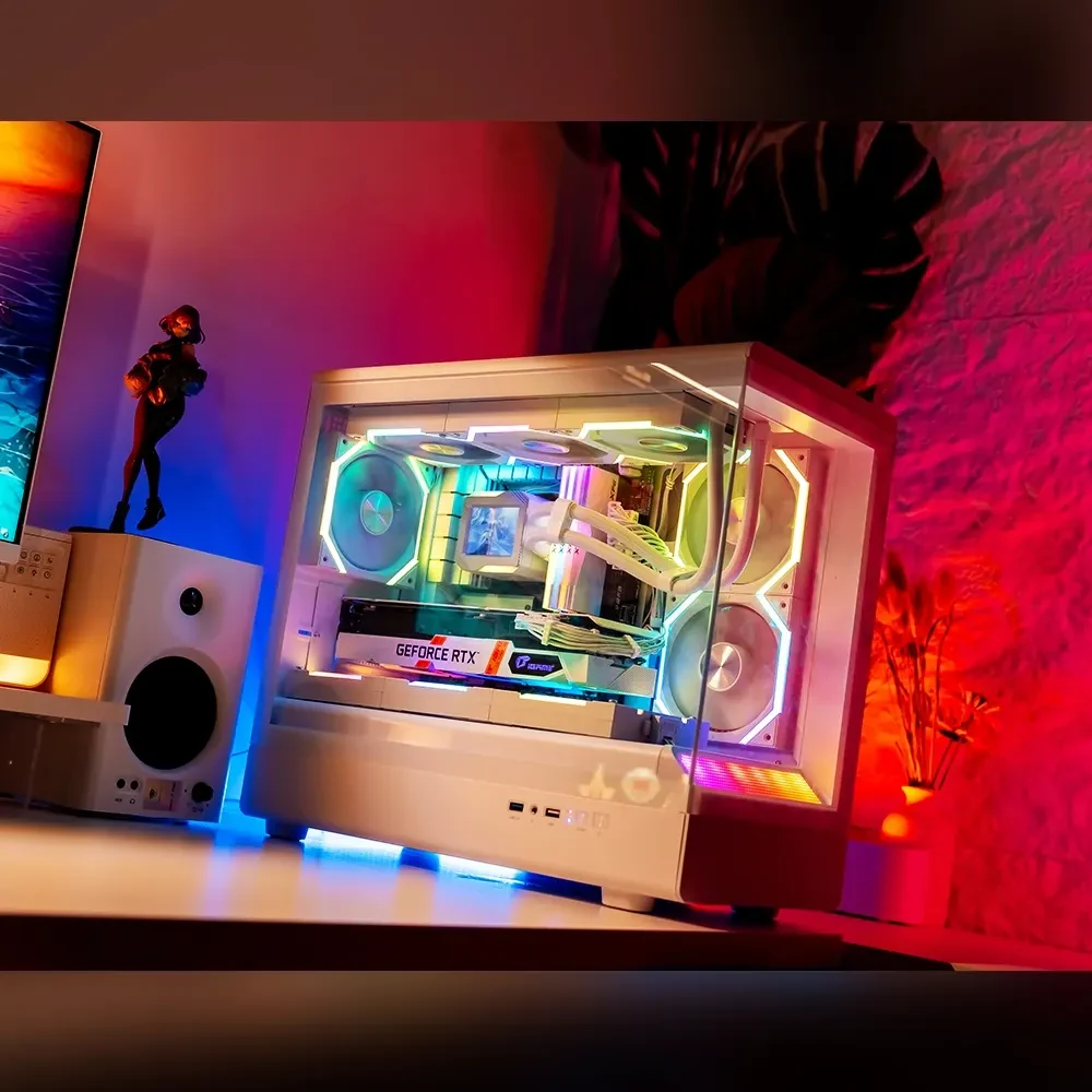Vỏ Case PC Jungle Leopard AC-01 White - E-ATX - Trắng - NEW