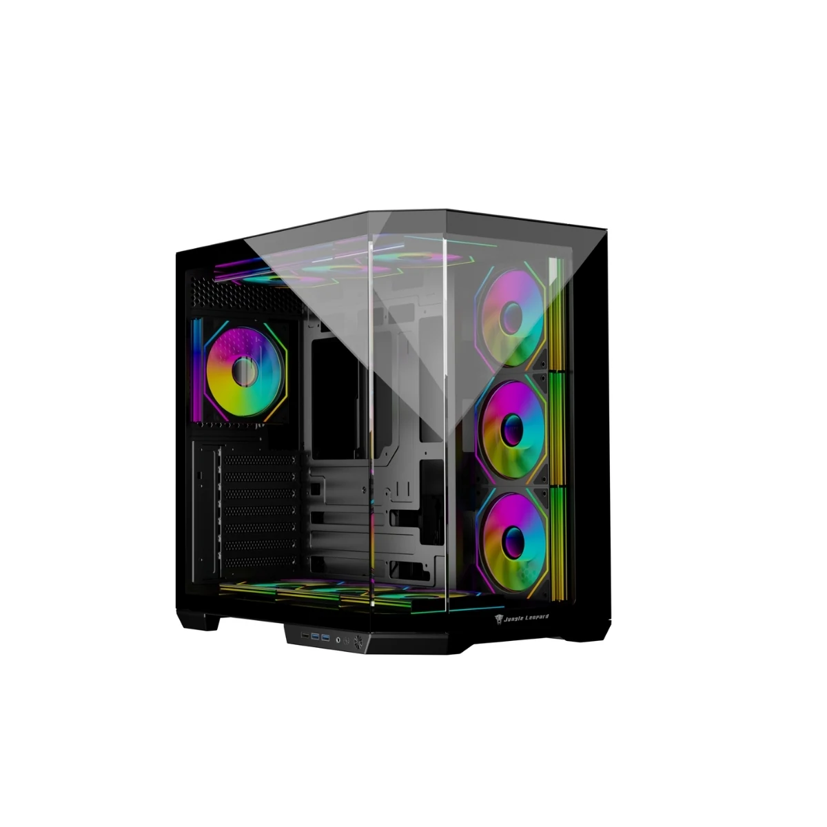 Vỏ Case PC Jungle Leopard AX-1 Black - ATX - Đen - NEW