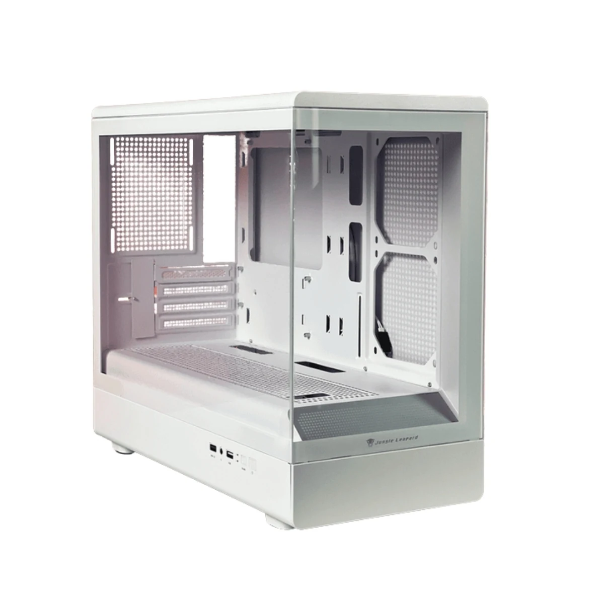 Vỏ Case PC Jungle Leopard MS-01 White - M-ATX - Trắng - NEW
