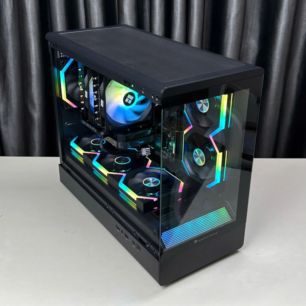 Vỏ Case PC Jungle Leopard PC 9.16 LCD - ATX - Đen - NEW
