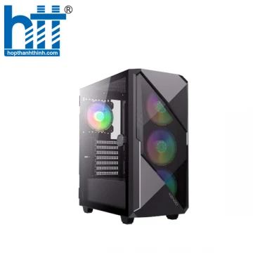 Vỏ Case PC KENOO 2817 - ATX - Đen - NEW