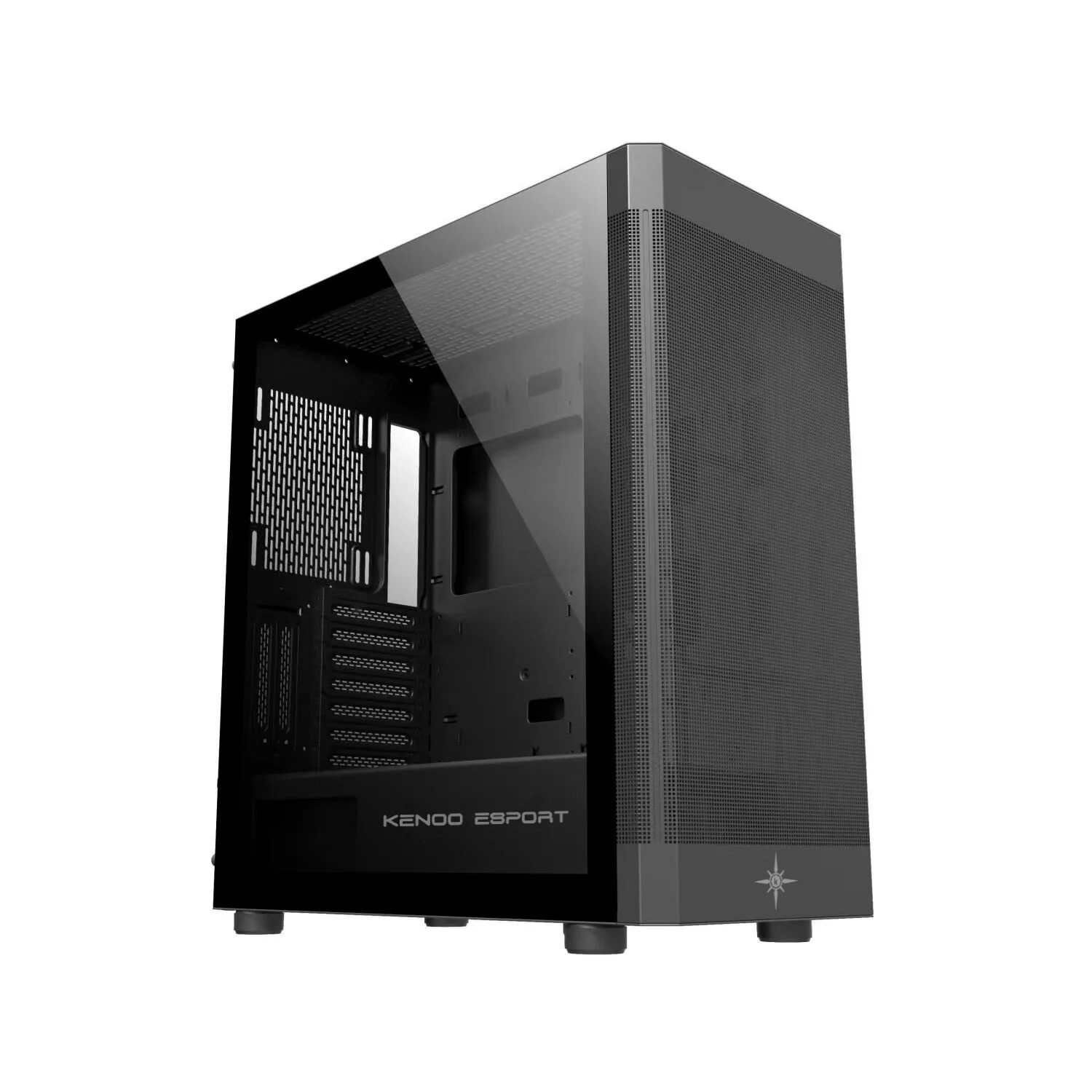 Vỏ Case PC KENOO ESPORT AF100 3F - ATX - Đen - NEW