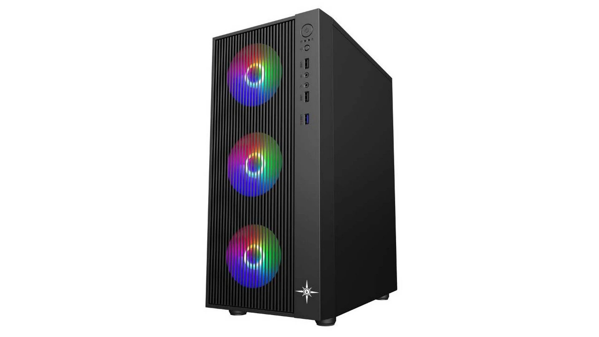 Vỏ Case PC KENOO ESPORT AF100 3F - ATX - Trắng - NEW