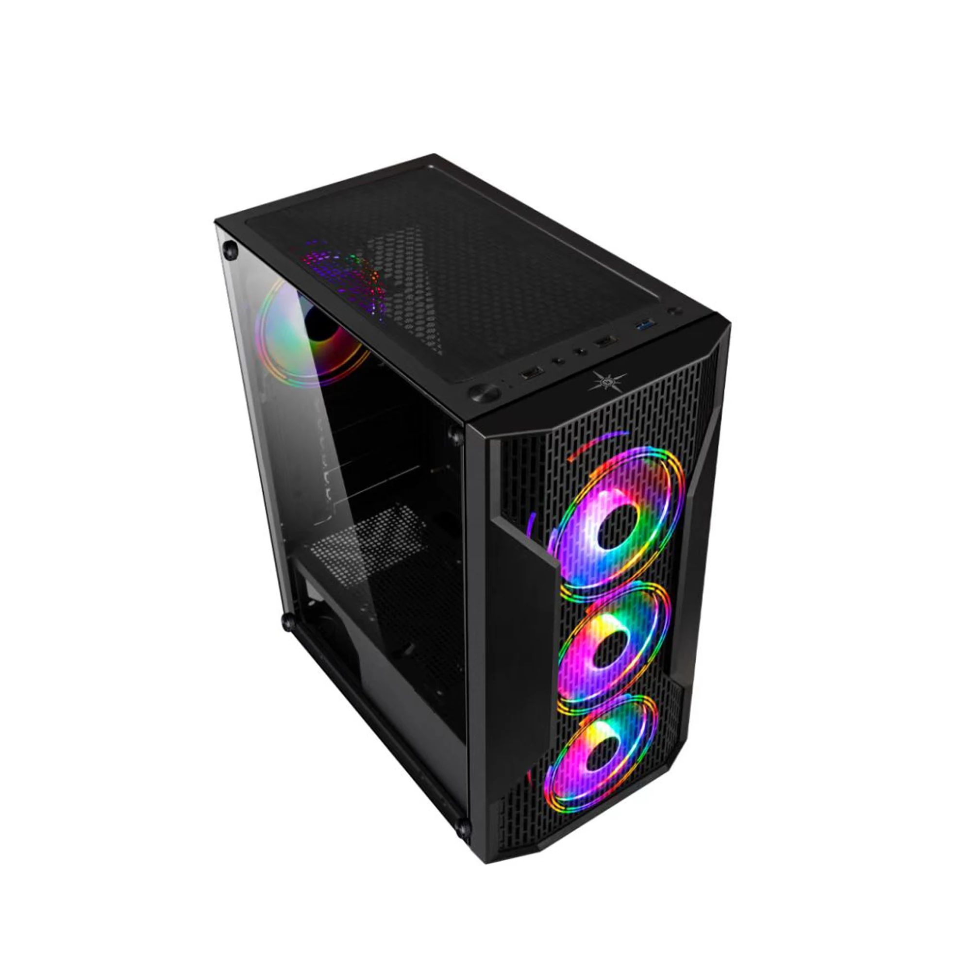 Vỏ Case PC KENOO ESPORT AF310 3F - ATX - Đen - NEW