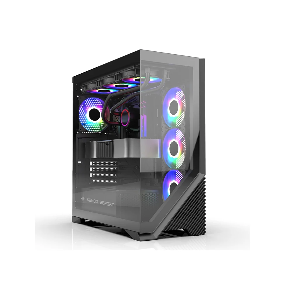 Vỏ Case PC KENOO ESPORT AFT240 3F - ATX - Đen - NEW