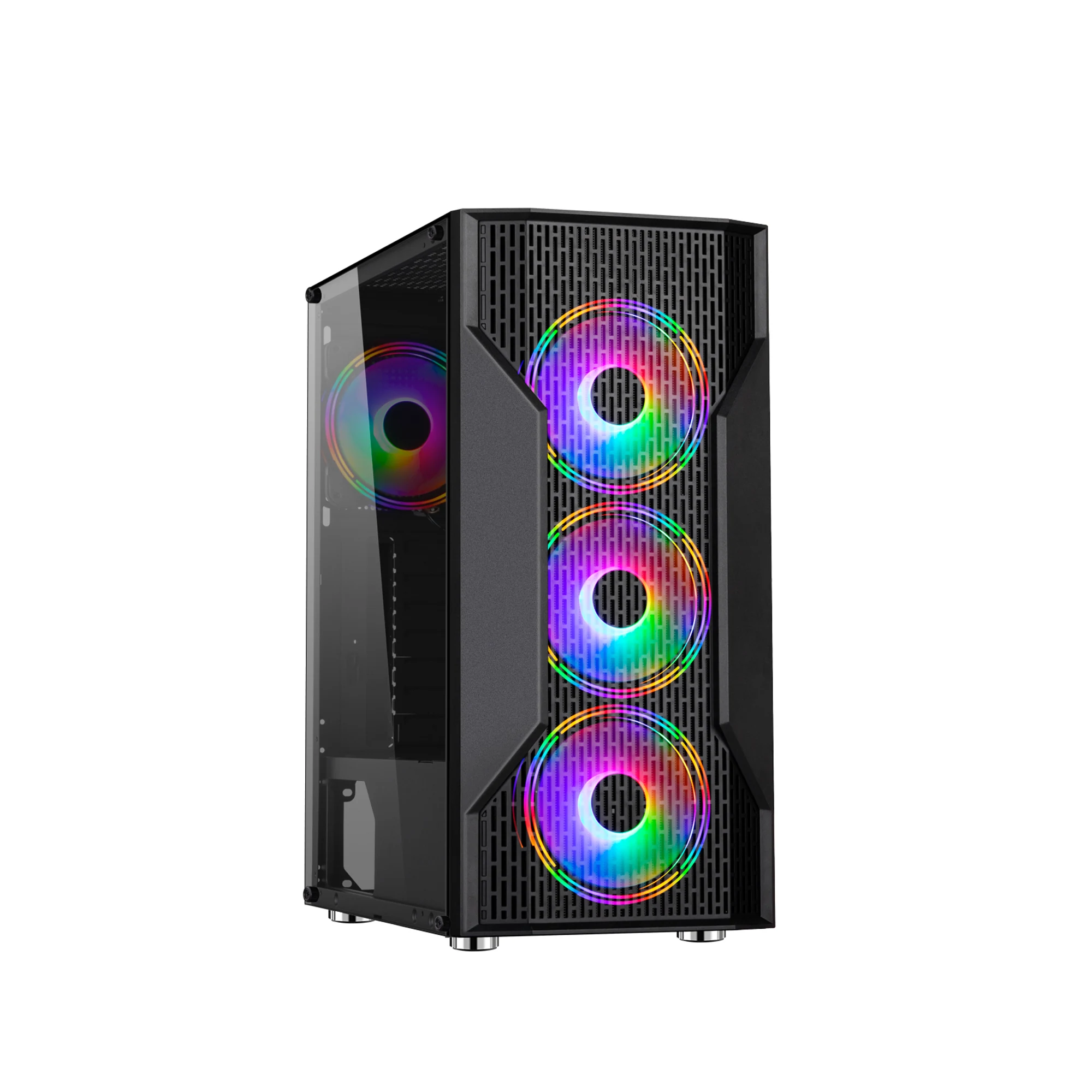 Vỏ Case PC KENOO ESPORT AKC300 - E-ATX - Đen - NEW