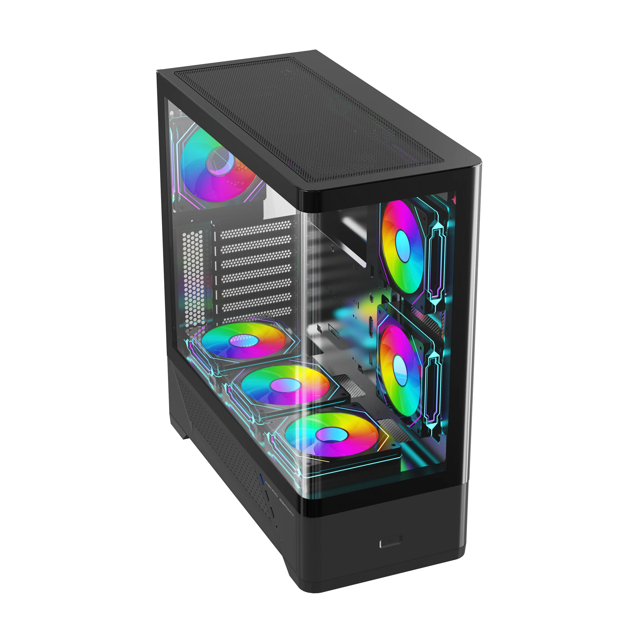 Vỏ Case PC KENOO ESPORT AKC300 - E-ATX - Đen - NEW
