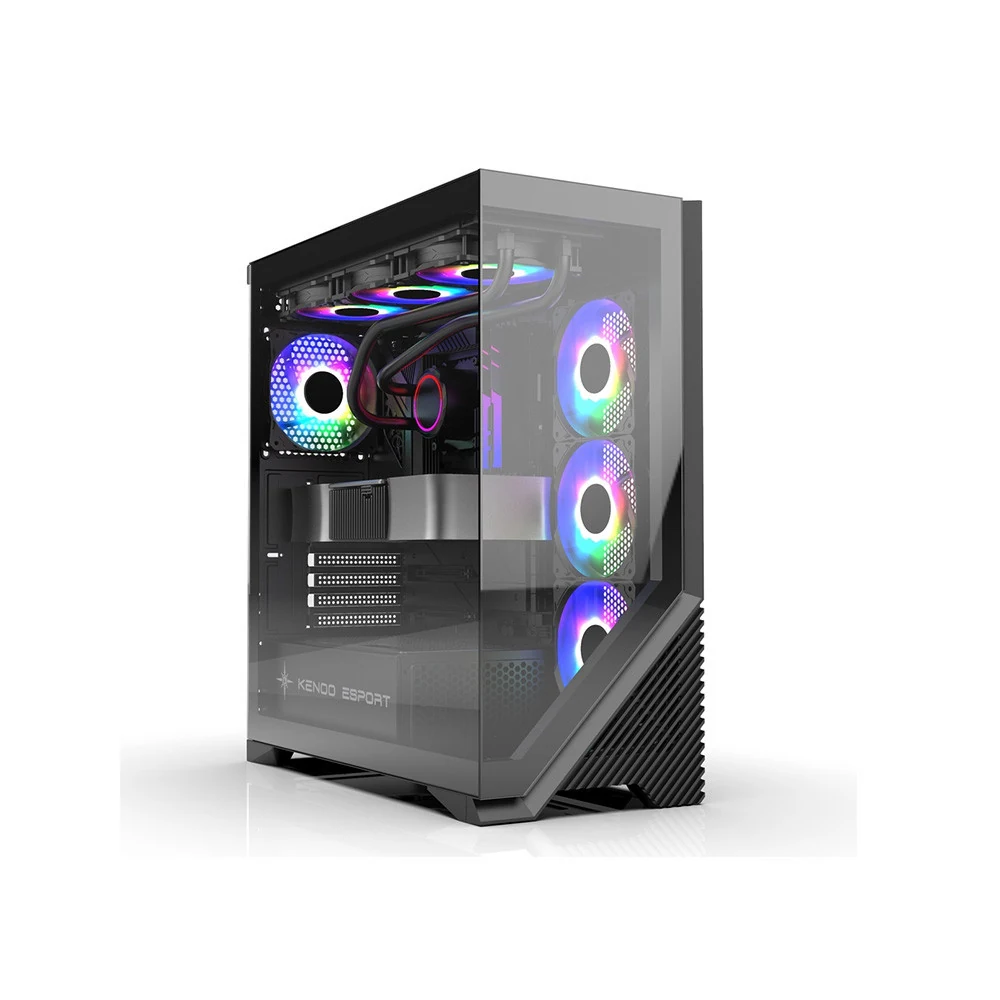 Vỏ Case PC KENOO ESPORT FK820 - E-ATX - Đen - NEW