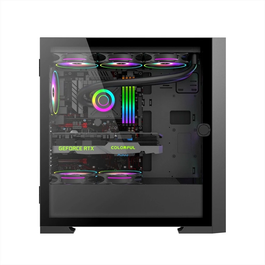 Vỏ Case PC KENOO ESPORT FM800 - E-ATX - Trắng - NEW