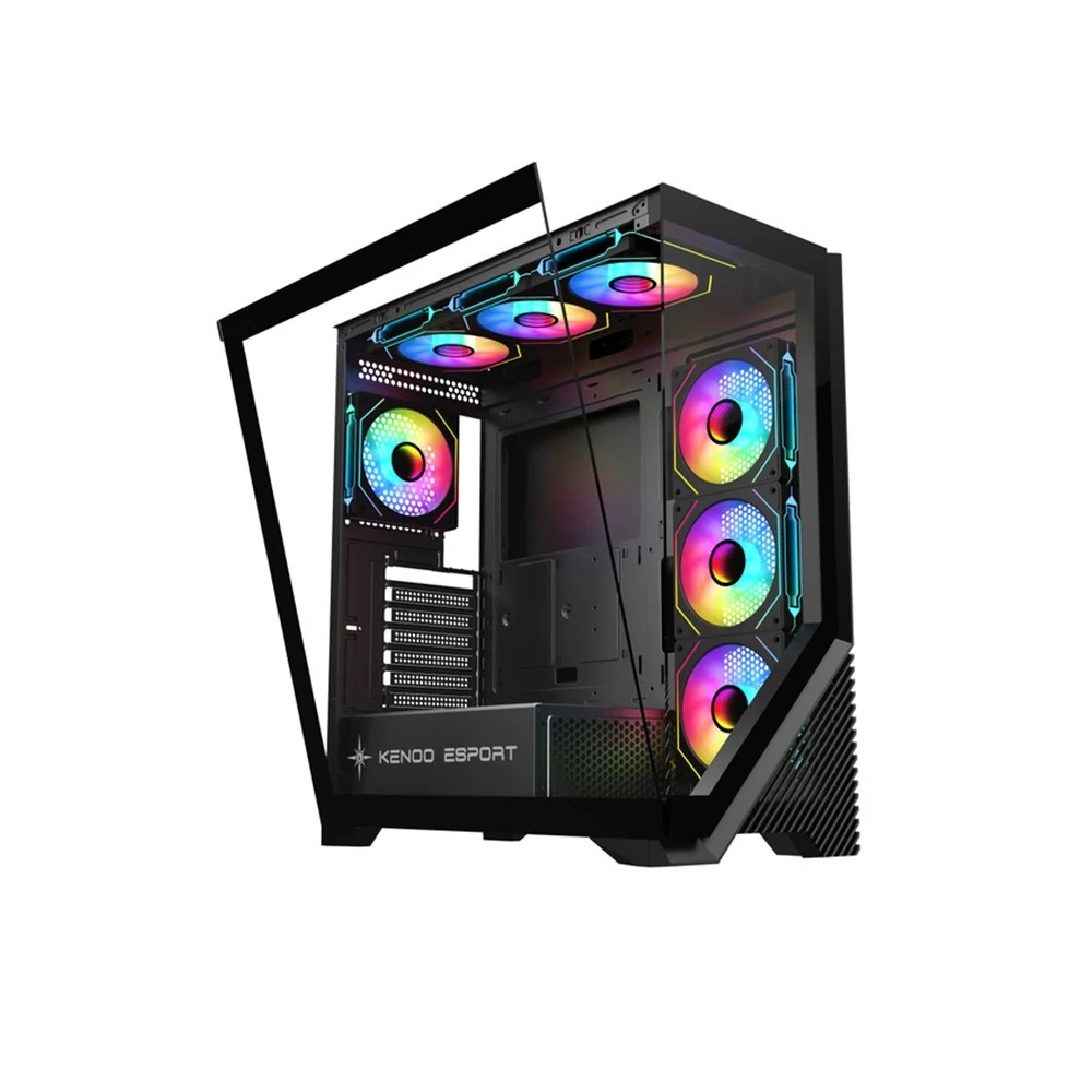 Vỏ Case PC KENOO ESPORT FM800 - E-ATX - Trắng - NEW