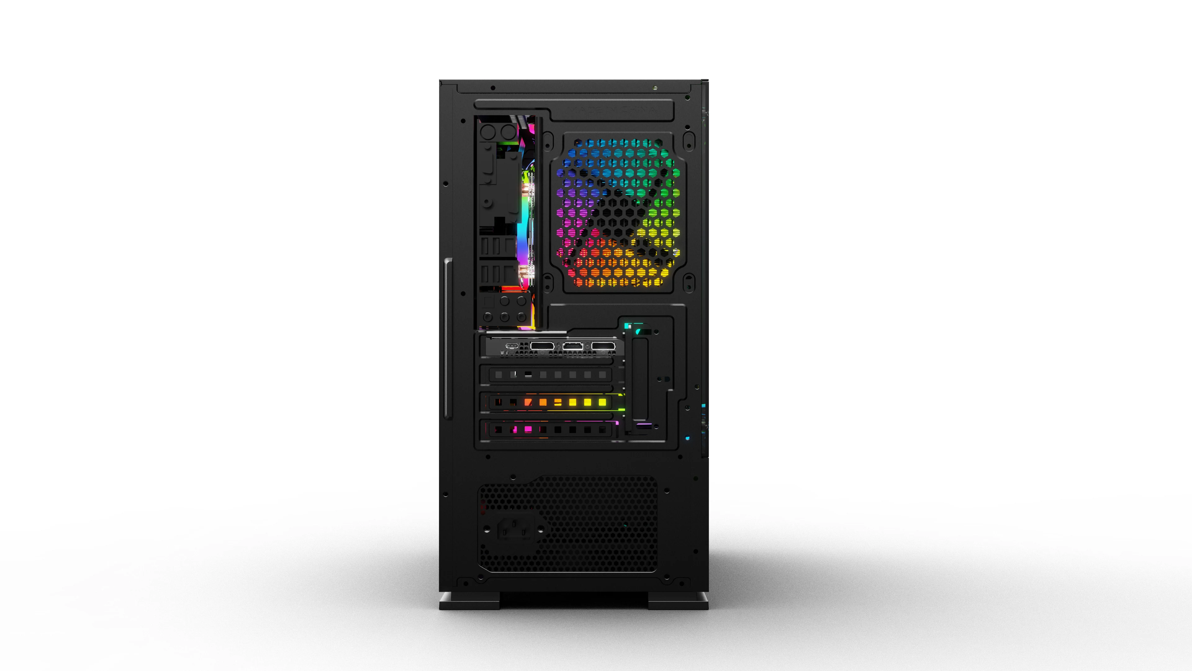 Vỏ Case PC KENOO ESPORT G562 - M-ATX - Đen - NEW