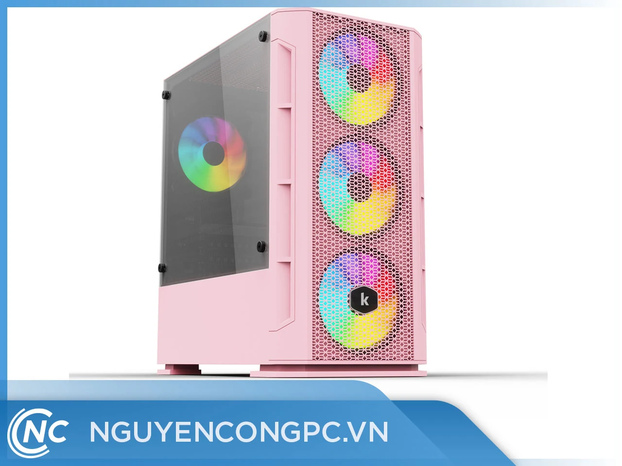 Vỏ Case PC KENOO ESPORT G562 - M-ATX - Trắng - NEW
