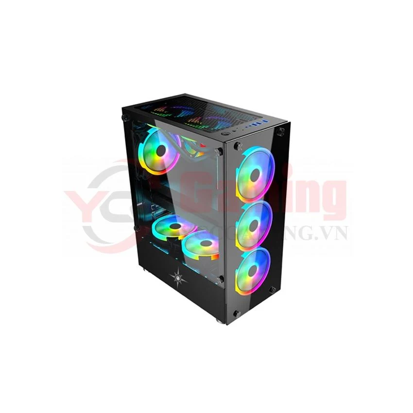Vỏ Case PC KENOO ESPORT K300 3F - ATX - Đen - NEW