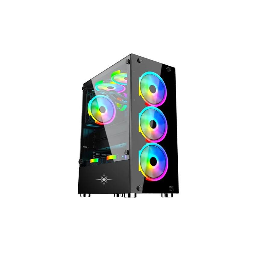 Vỏ Case PC KENOO ESPORT K310 3F - ATX - Đen - NEW