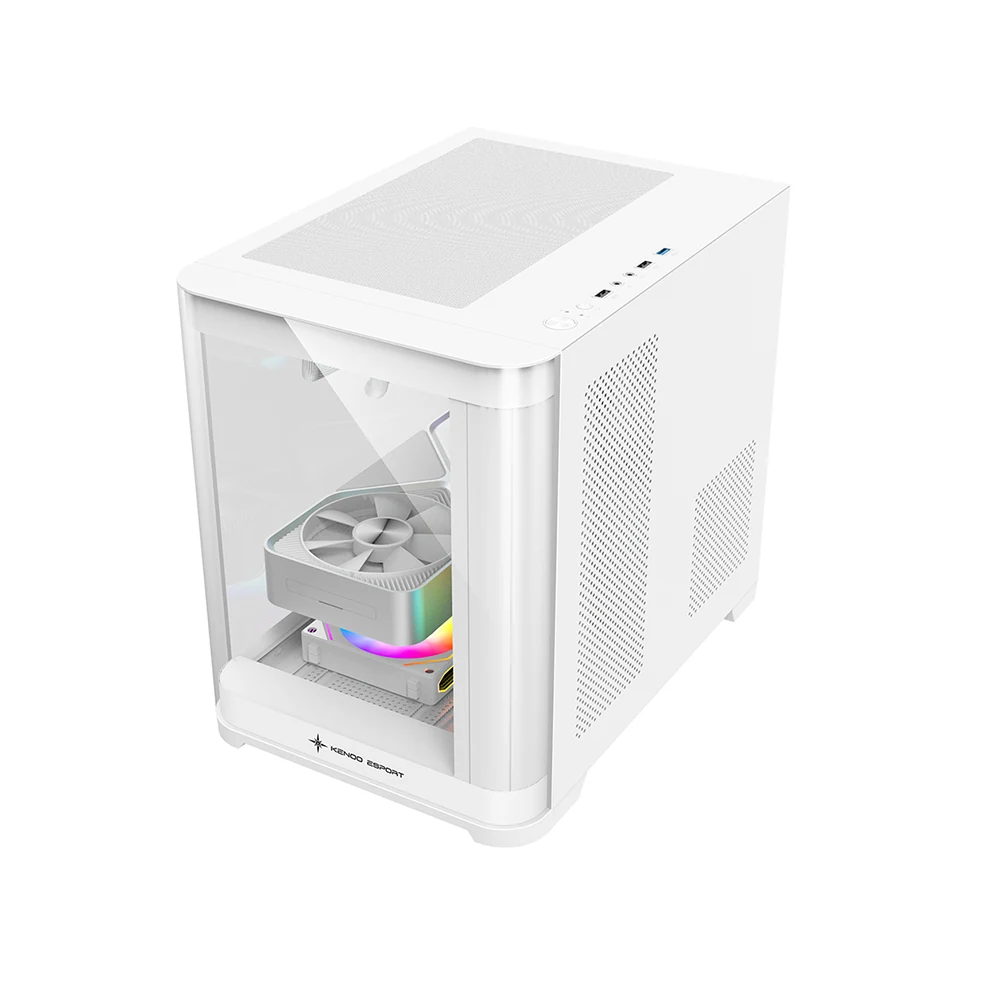 Vỏ Case PC KENOO ESPORT MK400 - M-ATX - Đen - NEW