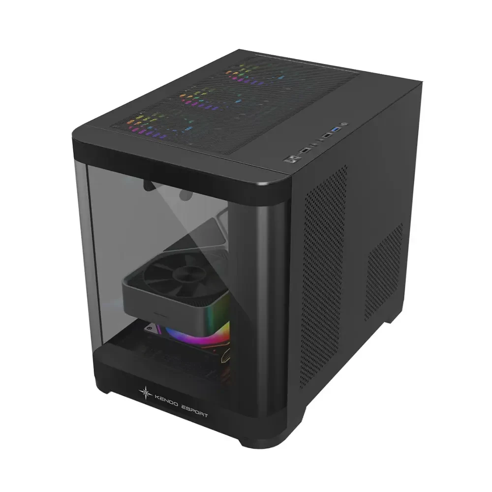 Vỏ Case PC KENOO ESPORT MK400 - M-ATX - Trắng - NEW