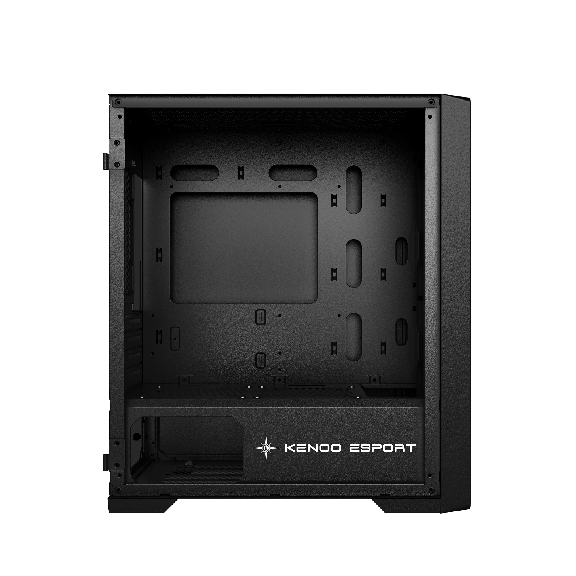 Vỏ Case PC KENOO ESPORT MK500 3F - M-ATX - Đen - NEW