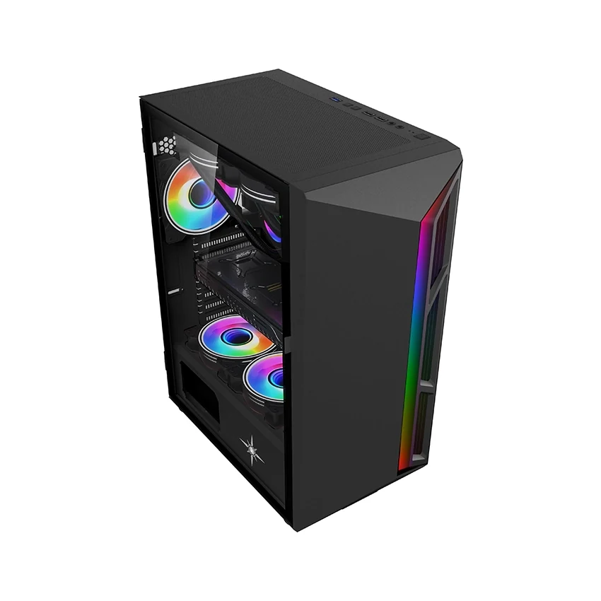 Vỏ Case PC KENOO ESPORT S600 - E-ATX - Trắng - NEW