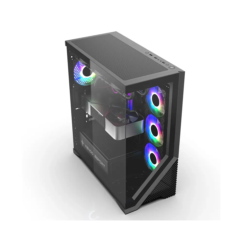 Vỏ Case PC KENOO REVOLT - E-ATX - Đen - NEW