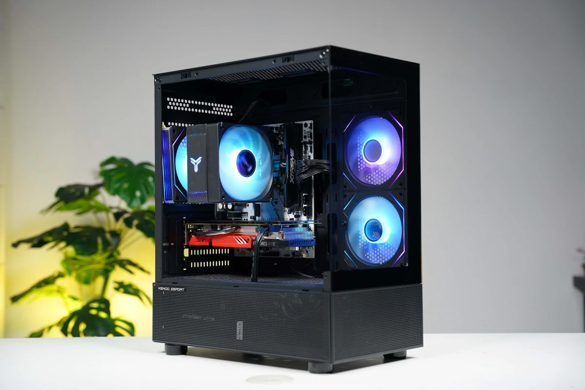 Vỏ Case PC KENOO REVOLT - E-ATX - Đen - NEW