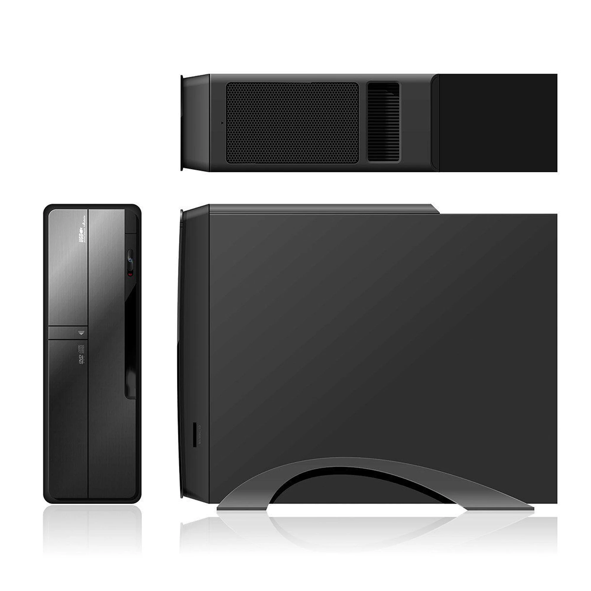 Vỏ Case PC KENOO S608 Mini - M-ATX - Đen - NEW