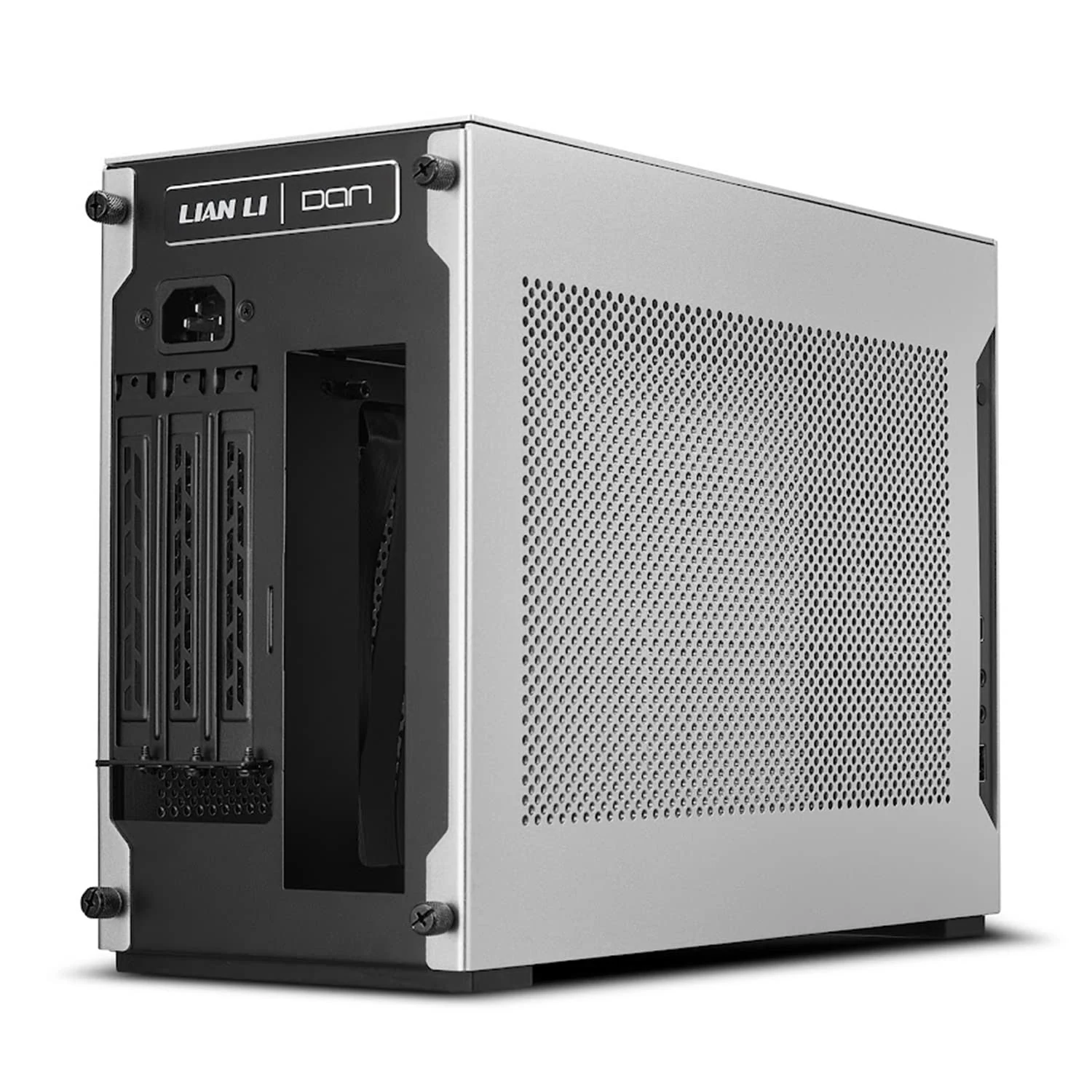 Vỏ Case PC Lian Li A4-H2O Silver - Mini-ITX - Bạc - NEW