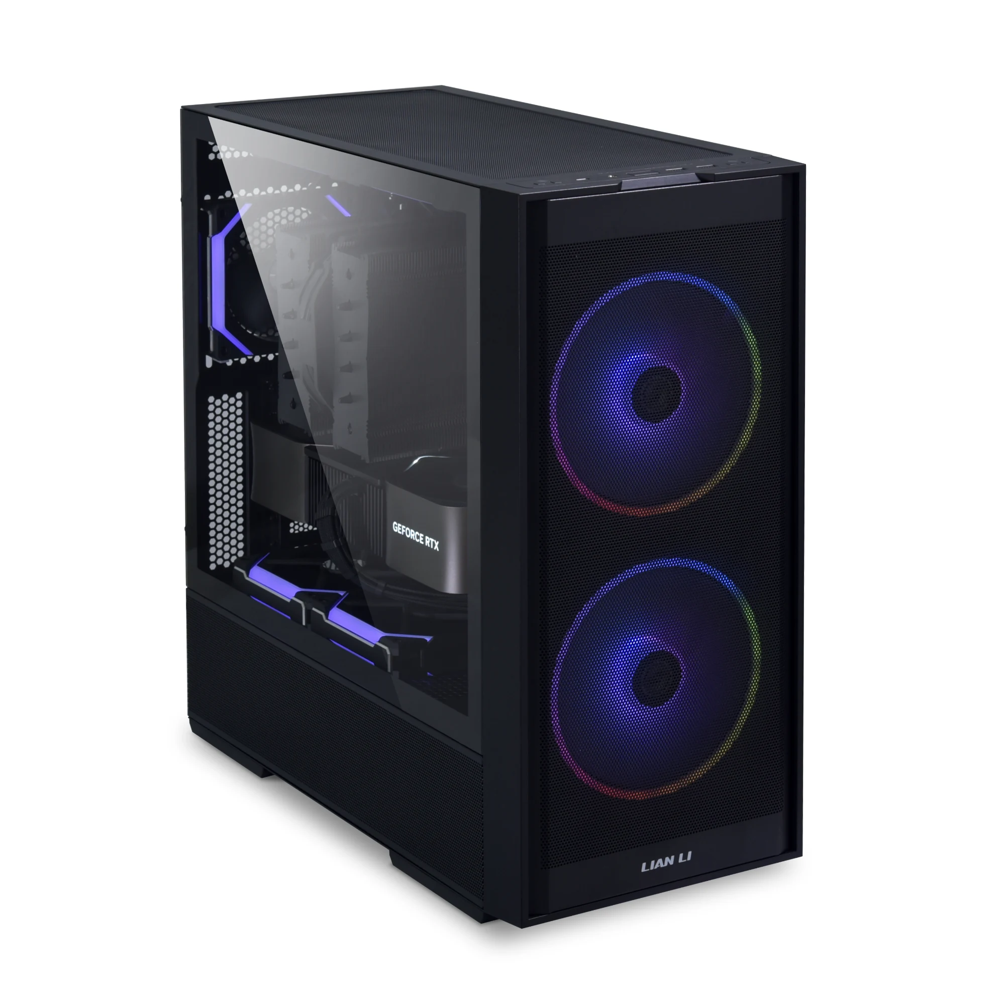 Vỏ Case PC Lian Li LANCOOL 206 Black - ATX - Đen - NEW