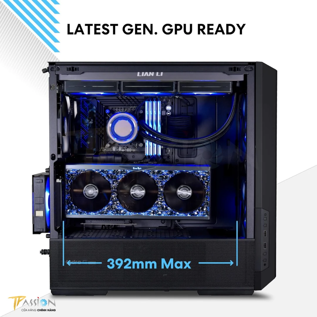 Vỏ Case PC Lian Li LANCOOL 206 Black - ATX - Đen - NEW