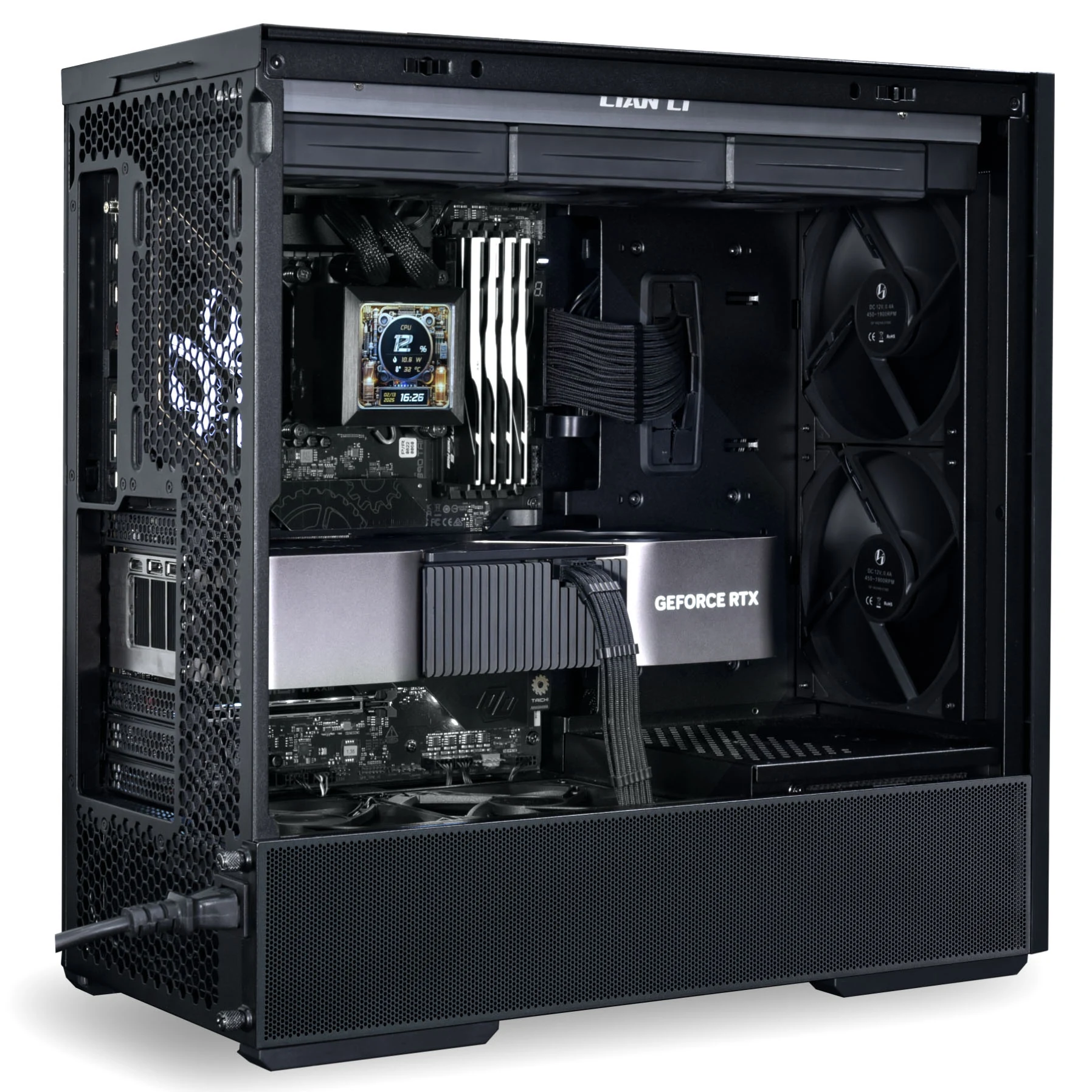 Vỏ Case PC Lian Li LANCOOL 207 Black - ATX - Đen - NEW