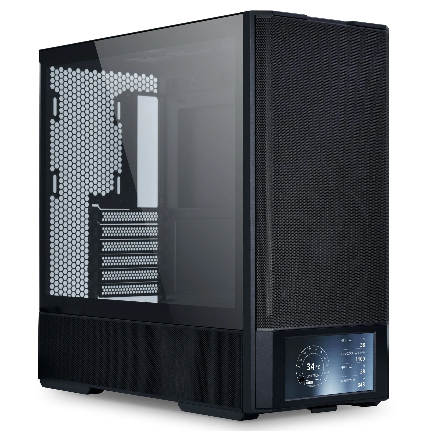 Vỏ Case PC Lian Li LANCOOL 207 Digital Black - ATX - Đen - NEW