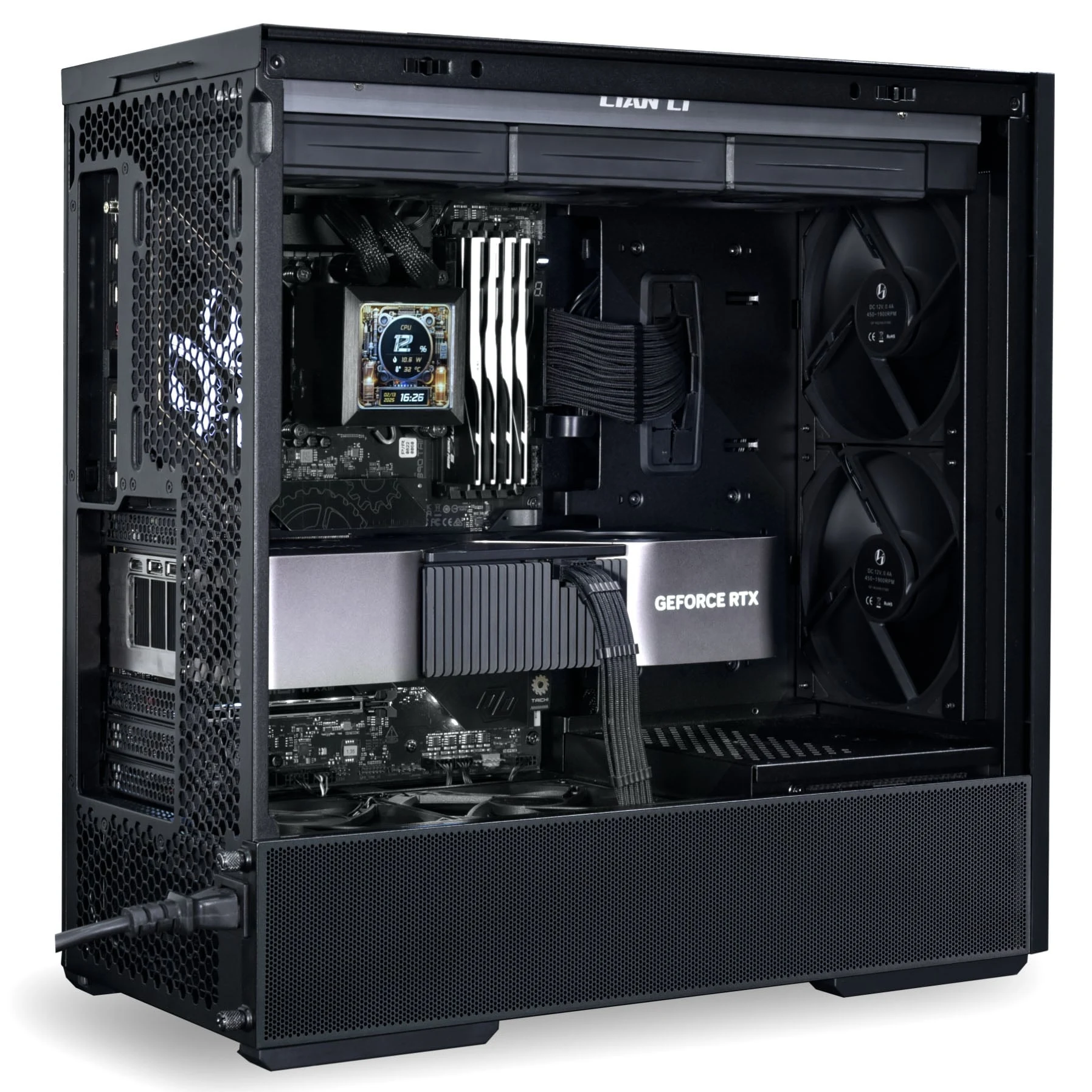 Vỏ Case PC Lian Li LANCOOL 207 Digital Black - ATX - Đen - NEW