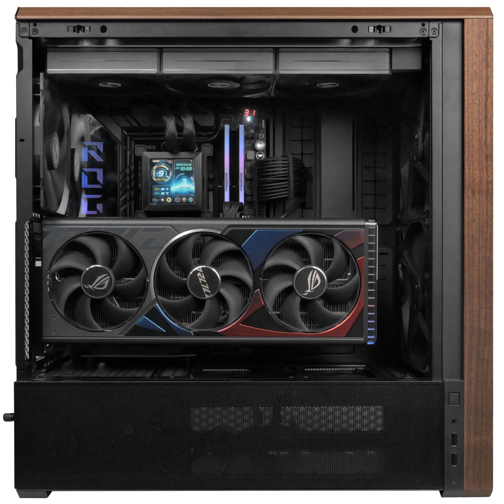 Vỏ Case PC Lian Li LANCOOL 217 Black - E-ATX - Đen - NEW