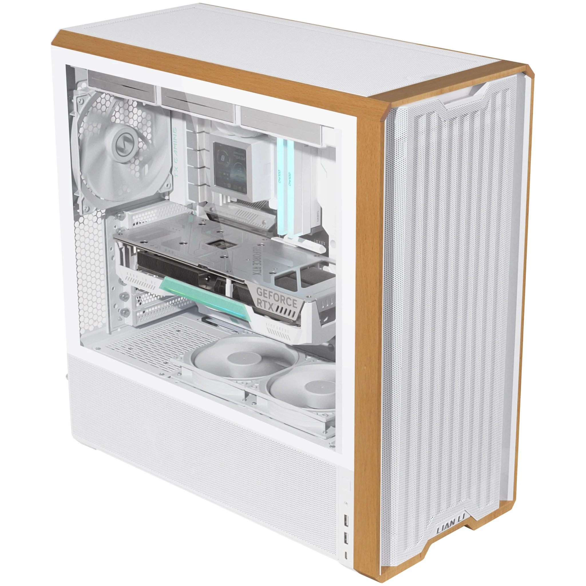 Vỏ Case PC Lian Li LANCOOL 217 INF White - E-ATX - Trắng - NEW