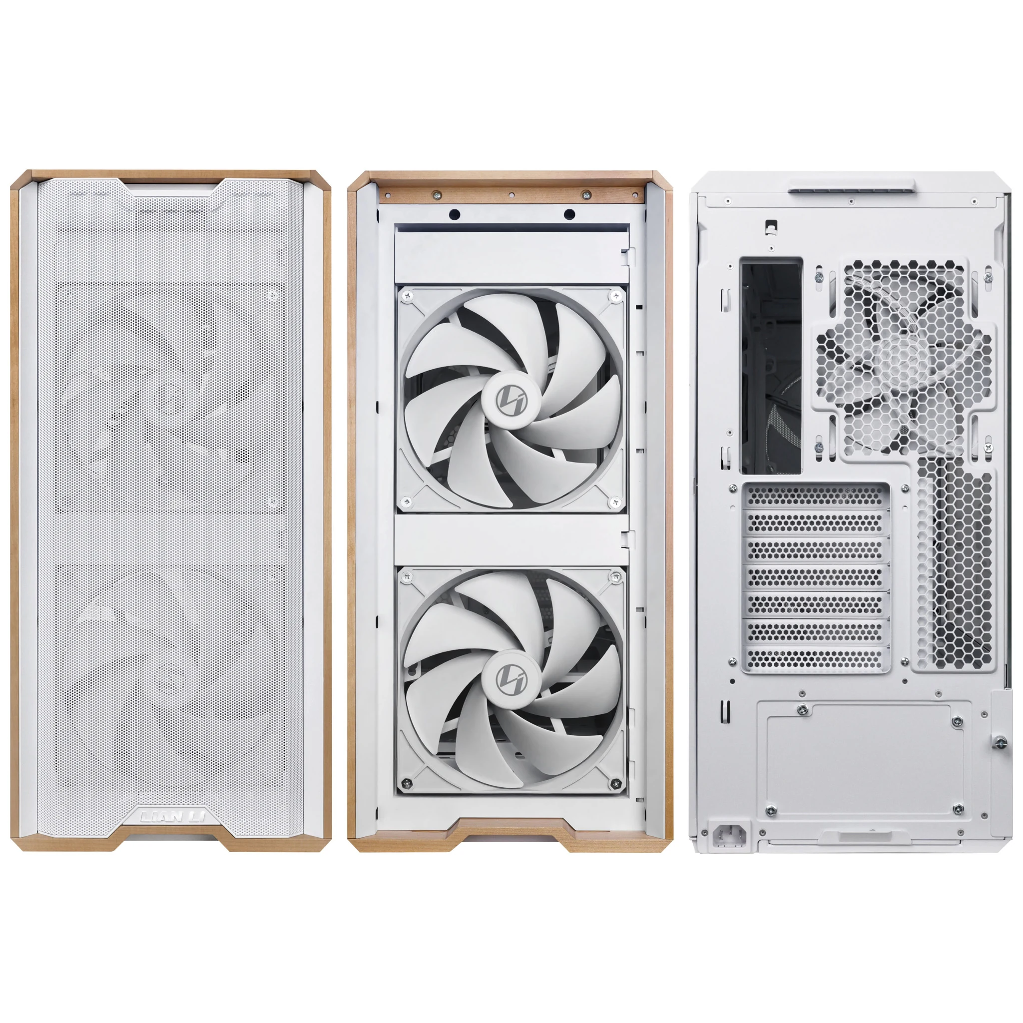 Vỏ Case PC Lian Li LANCOOL 217 INF White - E-ATX - Trắng - NEW