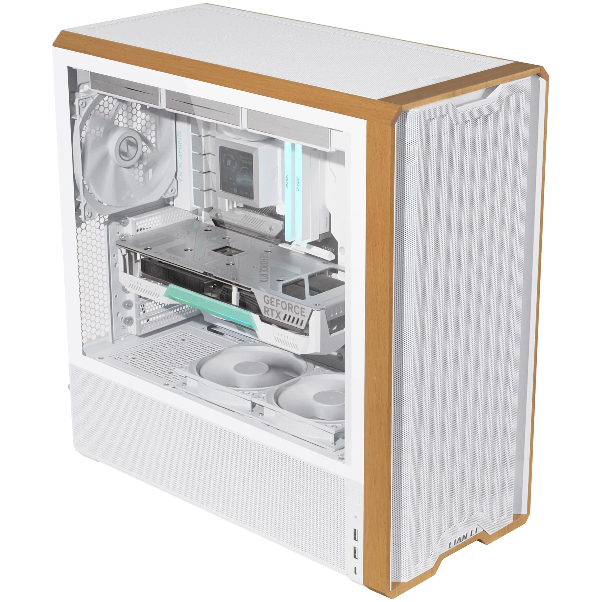 Vỏ Case PC Lian Li LANCOOL 217 White - E-ATX - Trắng - NEW
