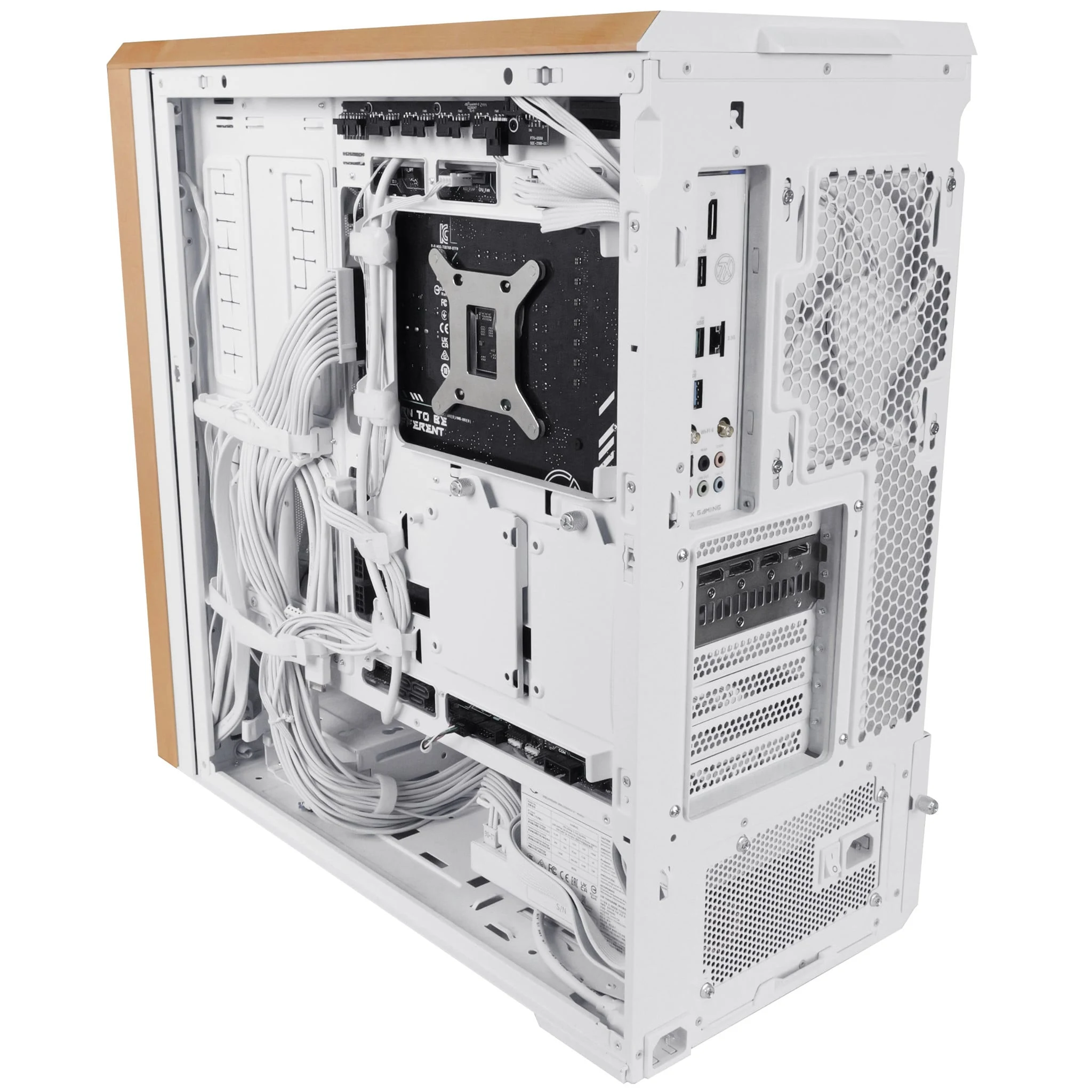 Vỏ Case PC Lian Li LANCOOL 217 White - E-ATX - Trắng - NEW