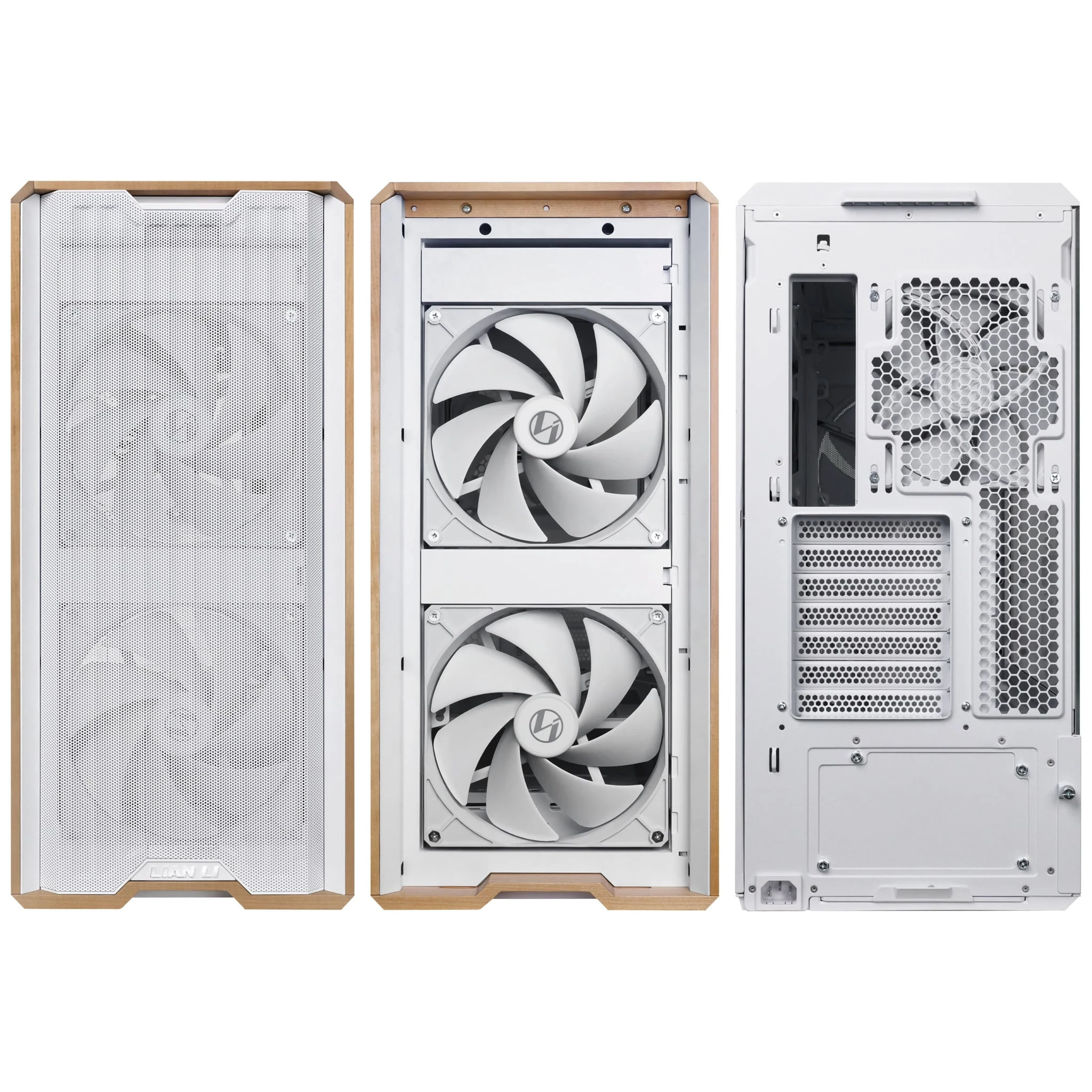 Vỏ Case PC Lian Li LANCOOL 217 White - E-ATX - Trắng - NEW