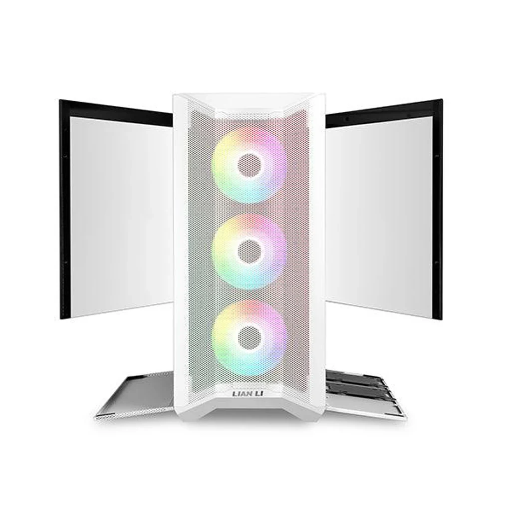 Vỏ Case PC Lian Li LANCOOL II Mesh RGB White - ATX - Trắng - NEW