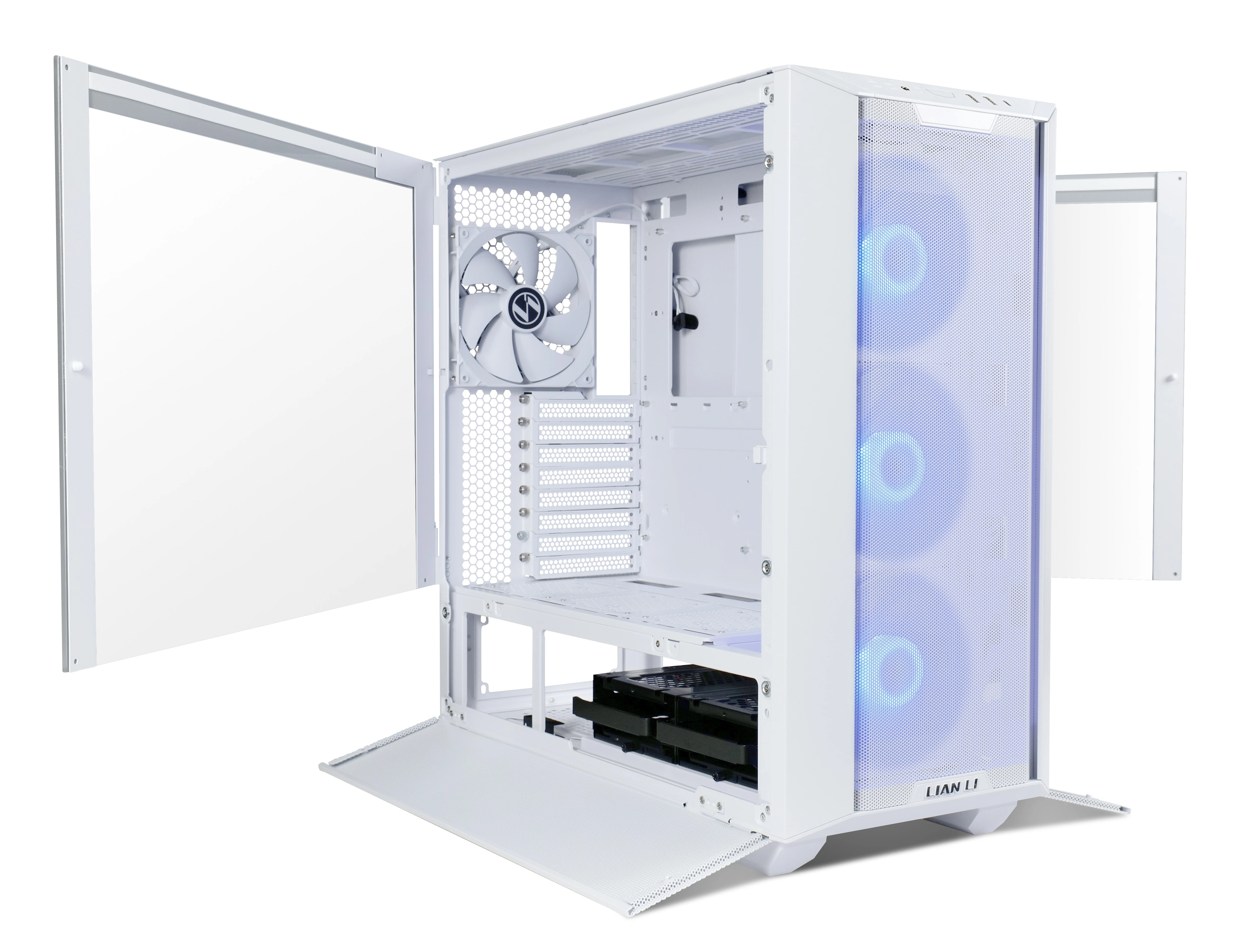 Vỏ Case PC Lian Li LANCOOL III RGB White - E-ATX - Trắng - NEW