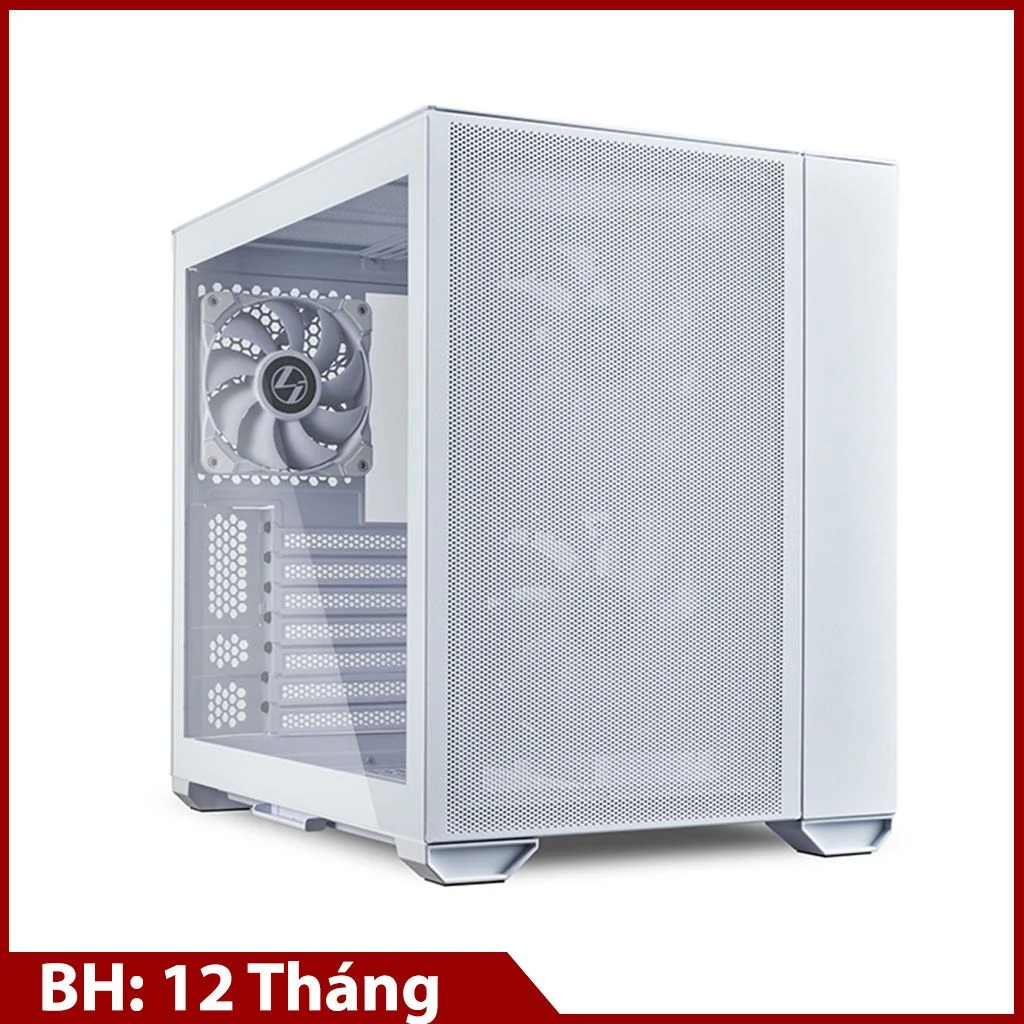 Vỏ Case PC Lian Li O11 Air Mini Snow Edition - ATX - Trắng - NEW