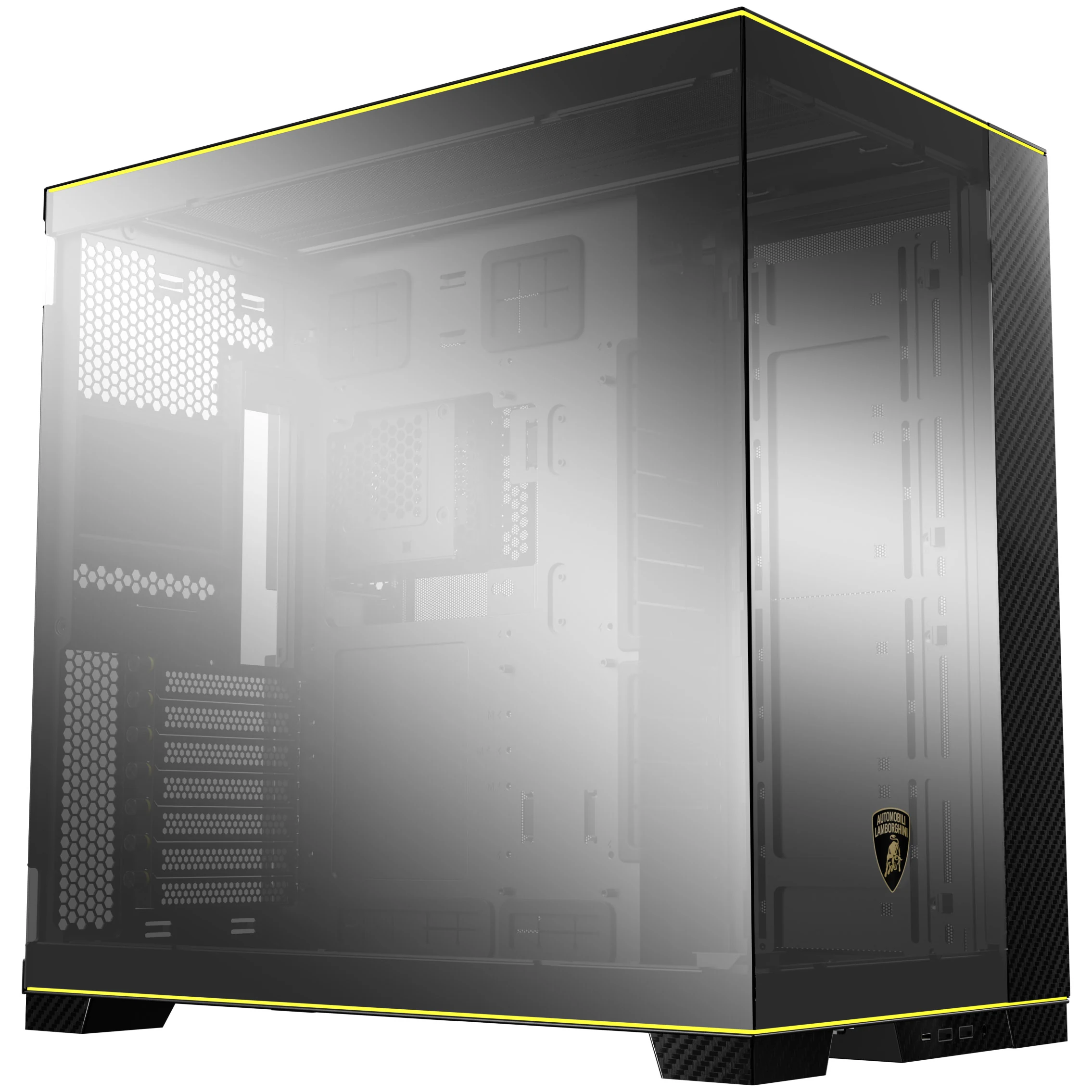 Vỏ Case PC Lian Li O11 Dynamic EVO RGB Automobili Lamborghini Edition - E-ATX - Đen - NEW