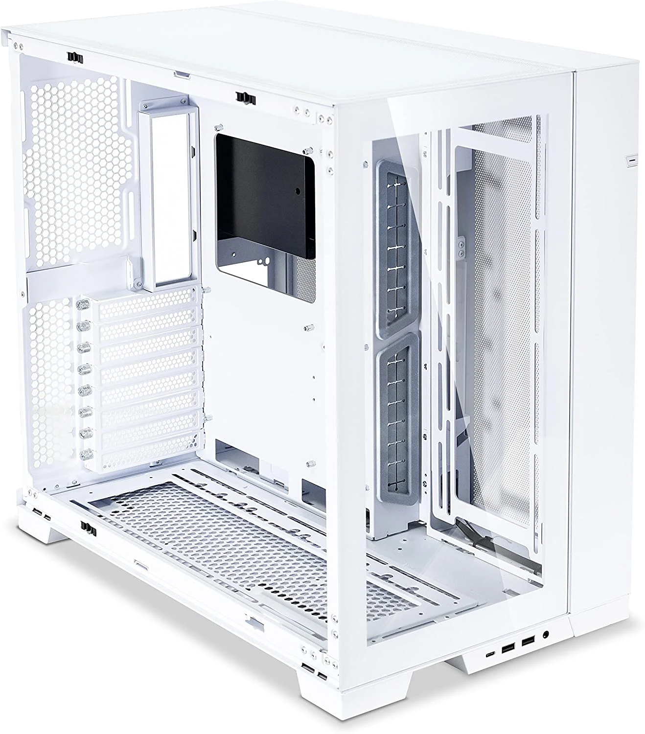 Vỏ Case PC Lian Li O11 Dynamic EVO White - E-ATX - Trắng - NEW