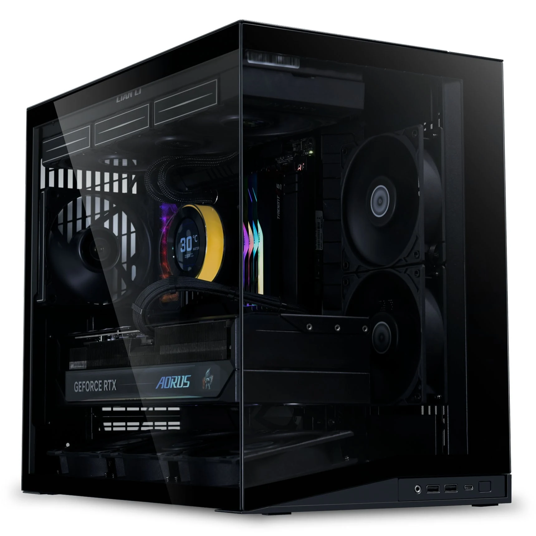 Vỏ Case PC Lian Li O11 Dynamic Mini Black - ATX - Đen - NEW
