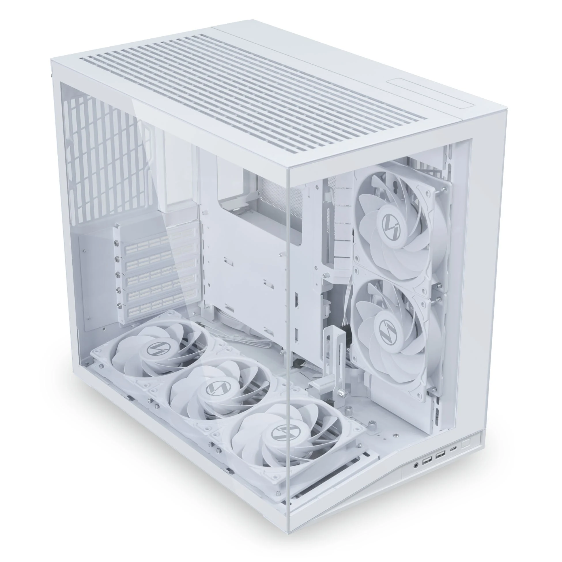 Vỏ Case PC Lian Li O11 Dynamic Mini Snow Edition - ATX - Trắng - NEW