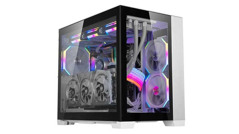 Vỏ Case PC Lian Li O11 Dynamic Mini Snow Edition - ATX - Trắng - NEW