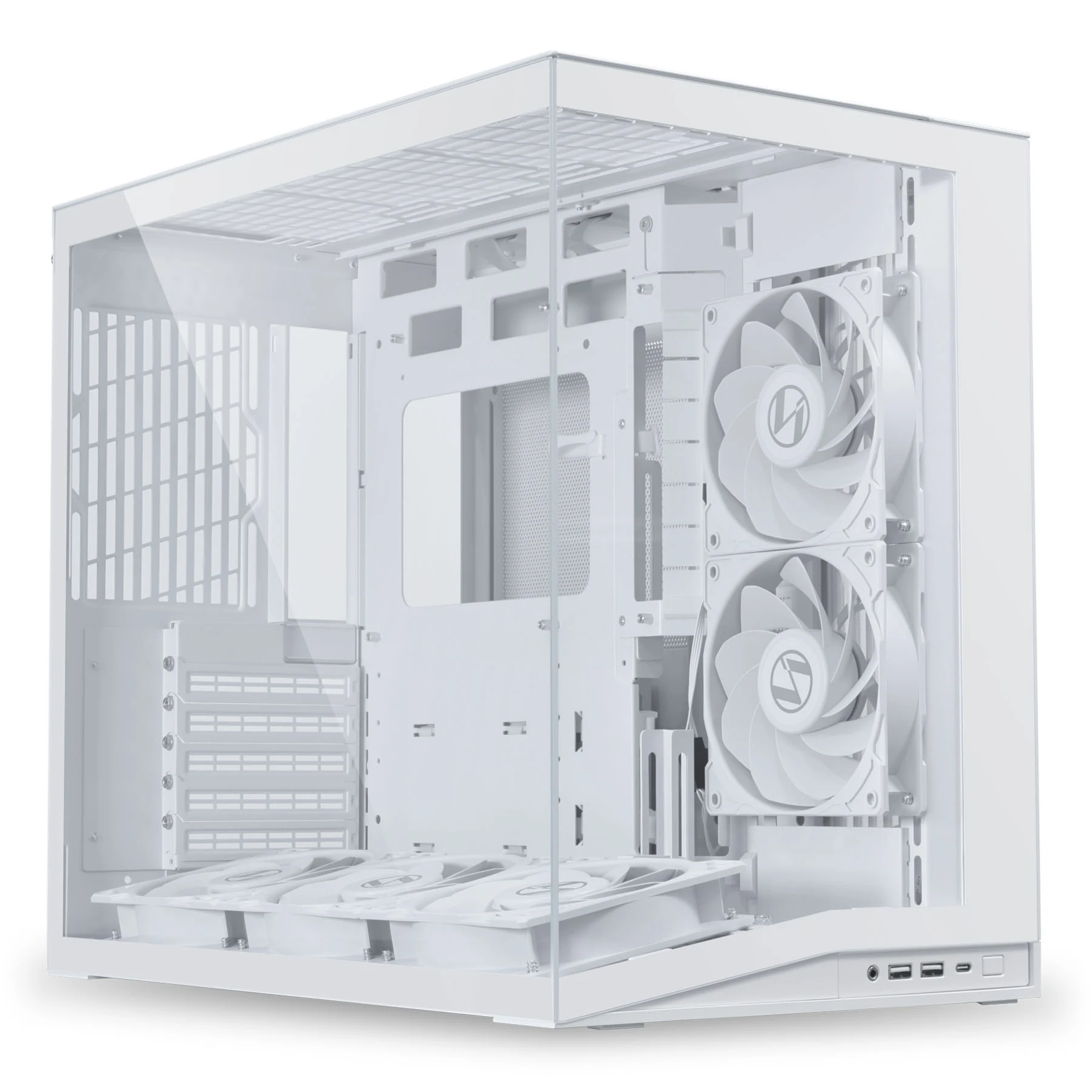 Vỏ Case PC Lian Li O11 Dynamic Mini V2 White - ATX - Trắng - NEW